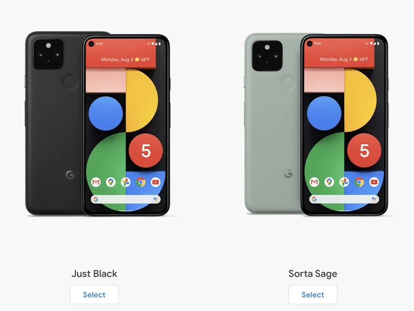 google-pixel-5-available-colour