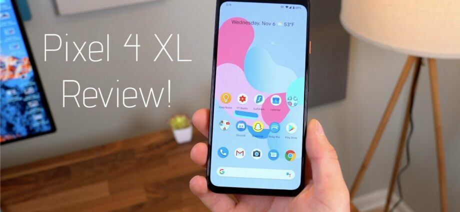 Google Pixel 4 XL Review! - YouTube