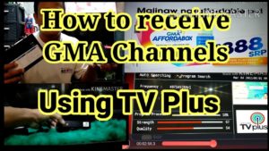 What is the channel of GMA on TV plus?