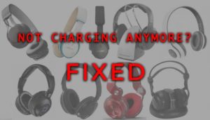 Why the headphones does not charge?