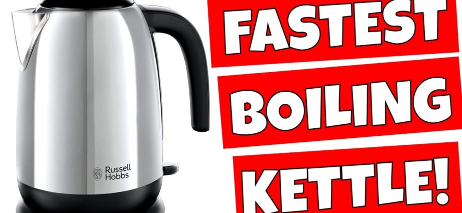 Which electric kettle boils the fastest